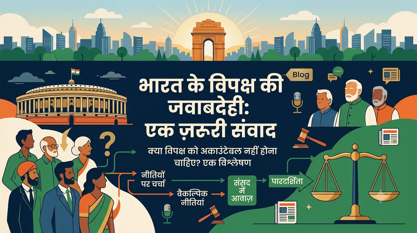 क्या भारत के विपक्ष को अकाउंटेबल नहीं होना चाहिए?