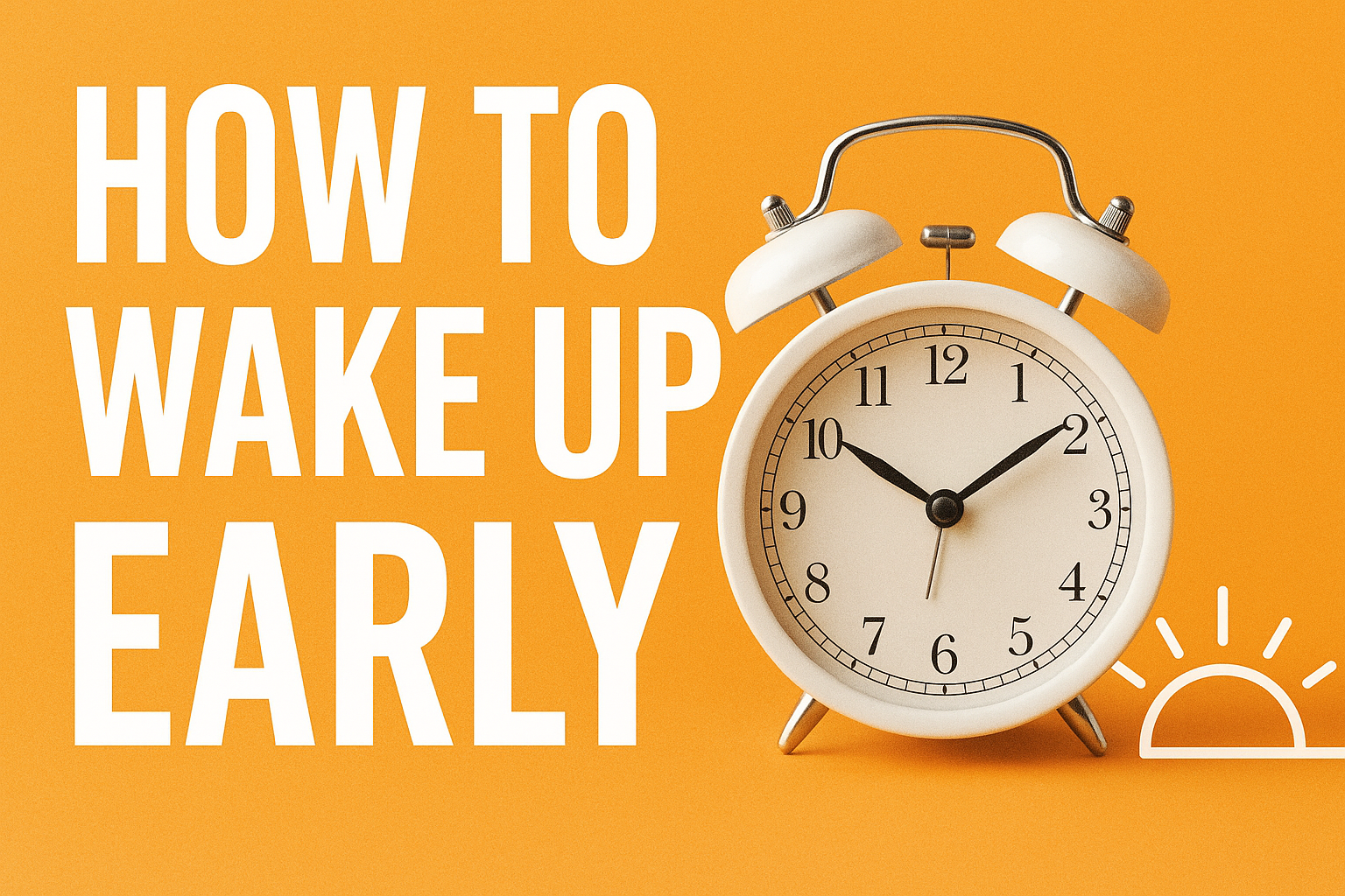 How to Wake Up Early: 5 AM Morning Routine Tips for a Productive Day