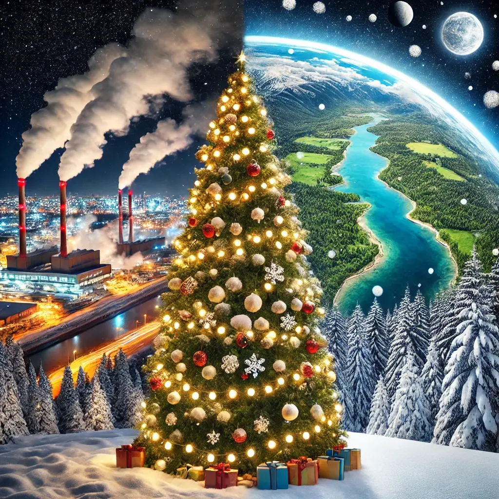 green christmas , हरित क्रिसमस , क्रिसमस का पर्यावरण पर प्रभाव